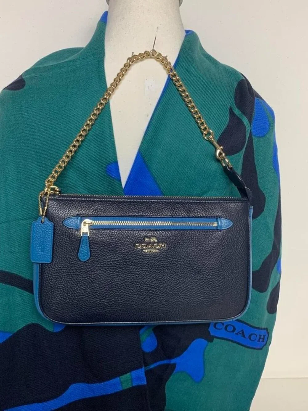 Coach Nolita 24 in Colorblock Leather